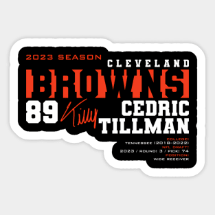 Till - Browns - 2023 Sticker